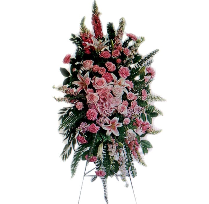 Easel Spring Mix dalton hoopes funeral home and cremation center