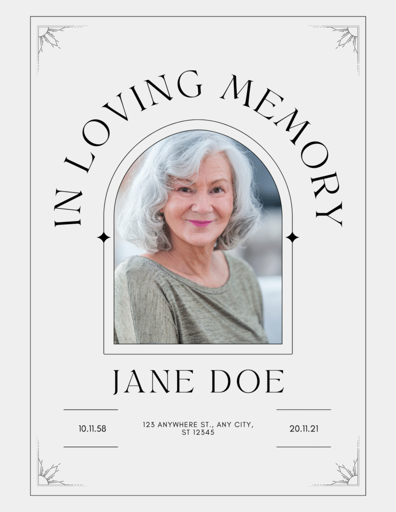 Funeral Program Examples: Understanding the Purpose and Creating a Thoughtful Memorial